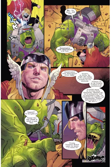 Marvel Fresh Hulk kontra Thor. Sztandar wojenny - Donny  Cates
