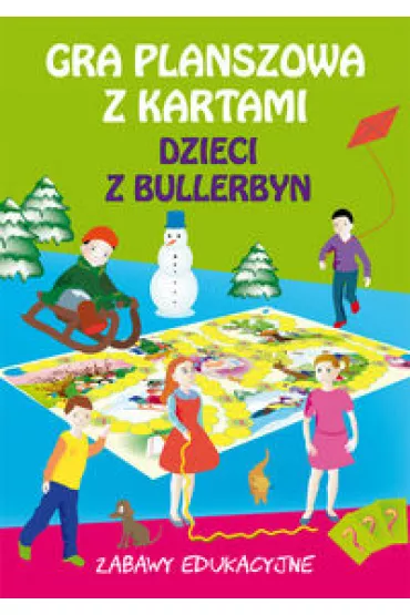 Dzieci z Bullerbyn. Gra planszowa z kartami - Beata Guzowska, Iwona Kowalska, Tina Mroczkowska