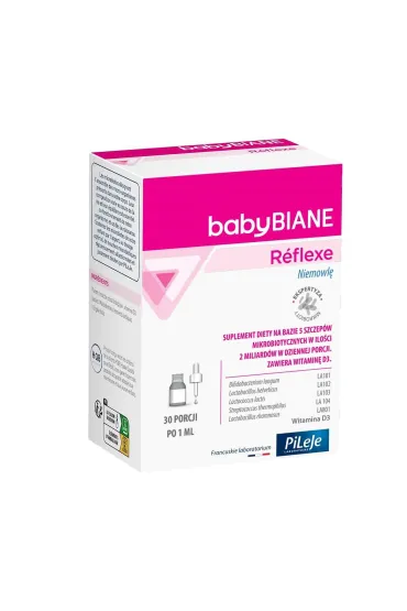 PiLeJe Lactibiane dla dzieci - Probiotyk suplement diety 30 ml