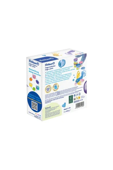 Pelikan Farby do malowania palcami Pearl 4 kolory