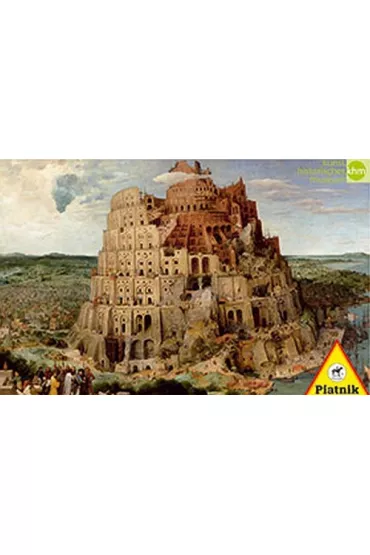 Puzzle 1000 el. Bruegel Wie�a Babel Piatnik