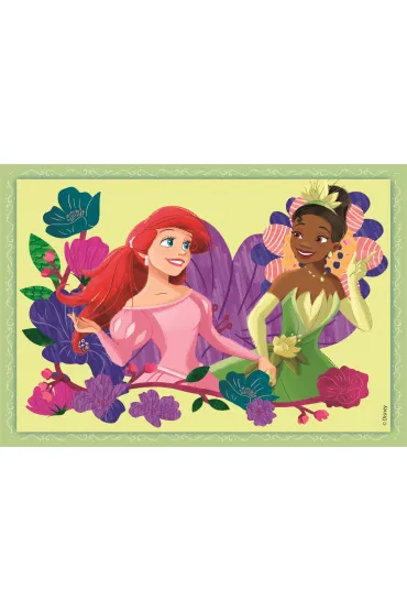 Puzzle 4w1 - SuperColor. Disney Princess (12+16+20+24 el.) Clementoni