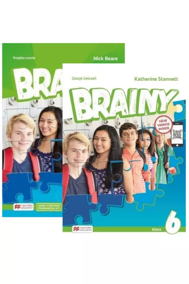 Pakiet Brainy. Klasa 6. Ksi��ka ucznia oraz zeszyt �wicze�. J�zyk angielski. Szko�a podstawowa - Nick Beare, Katherine Stannett