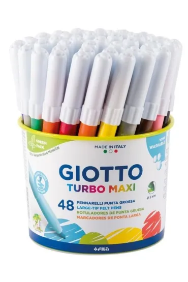 Giotto Flamastry Turbo Color 48 szt.