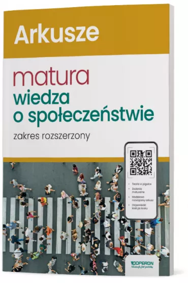 Wiedza o spoeczestwie. Arkusze maturalne. Nowa matura 2024. Zakres rozszerzony - Artur Derdziak