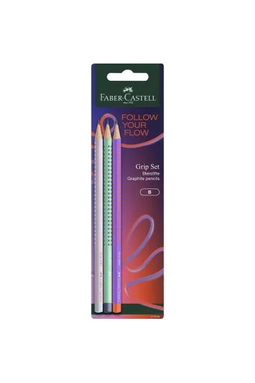 Faber-Castell O��wek Grip Flow mix kolor�w 3 szt FABER CASTEL