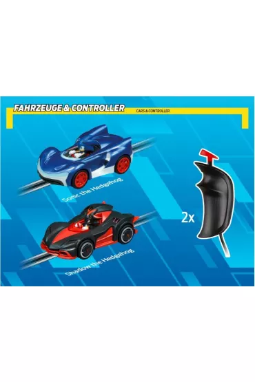 Carrera Go!!! Sonic 4,3m + skocznia