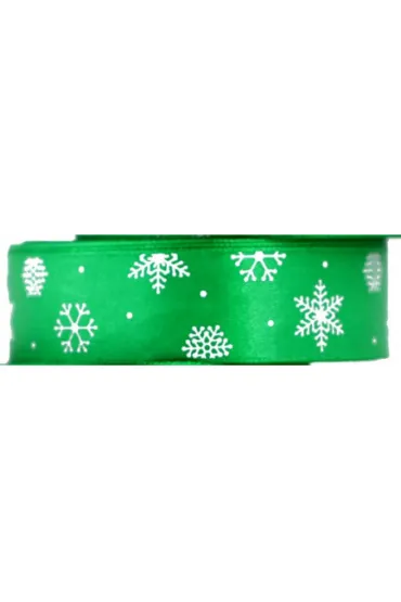 Pogotowie Florystyczno �lubne Wst��ka satynowa w �nie�ynki 25 mm/22mb
