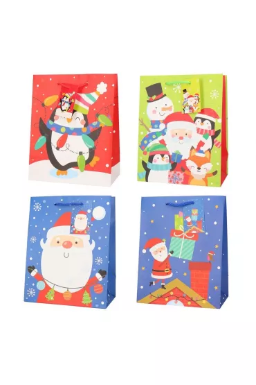incood. Torba prezentowa 26x32 �wi�ta brokat