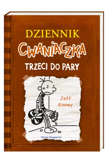 Trzeci do pary. Dziennik Cwaniaczka. Tom 7 - Jeff Kinney