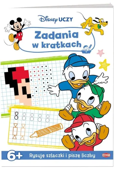 Disney Uczy. Miki. Zadania w kratkach