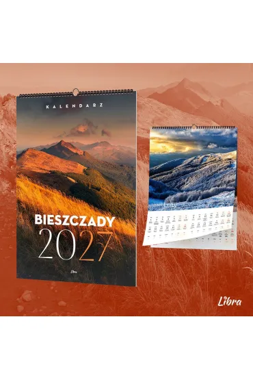 Kalendarz 2027 Bieszczady wieloplanszowy