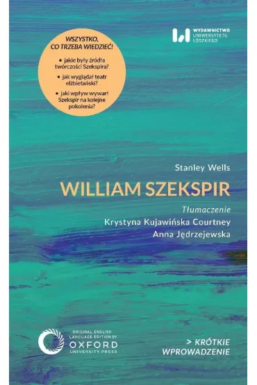 William Szekspir - Stanley Wells