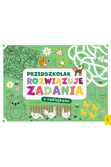 Przedszkolak rozwi�zuje zadania. Zeszyt zielony