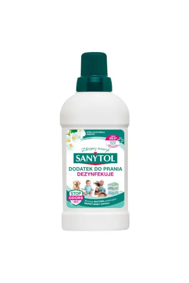 Sanytol Dezynfekuj�cy dodatek do prania o zapachu bia�ych kwiat�w 500 ml
