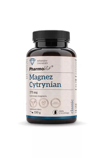 Pharmovit Magnez Cytrynian 375 mg - suplement diety 150 g