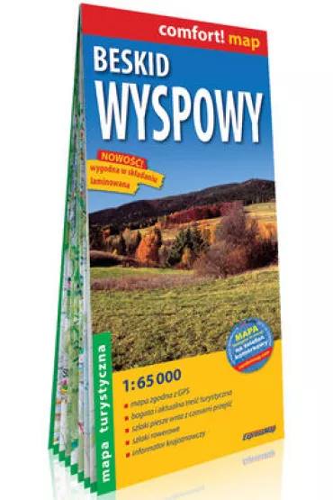 BESKID WYSPOWY MAPA TUR