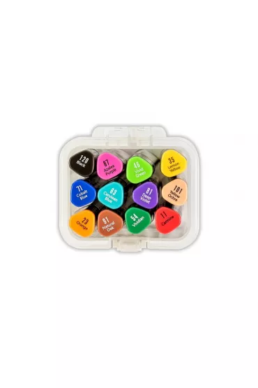 Penmate Markery Duo 12 kolor�w