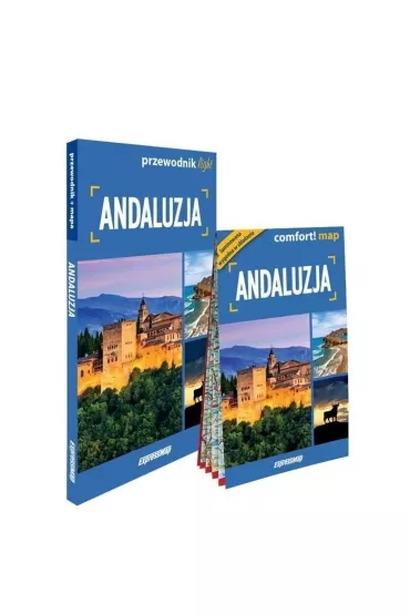 Andaluzja light: przewodnik + mapa - Anna Marchlik, Piotr Jab�o�ski