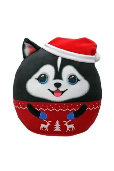 Ty Squishy Beanies Rudy - czarny pies 22cm