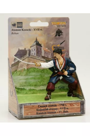 Figurka - Bohun Ataman Kozacki XVII w.