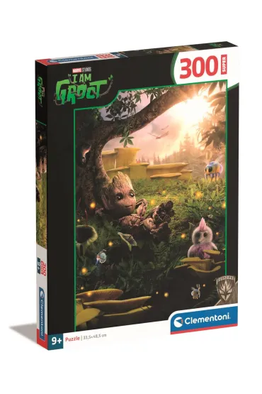 Puzzle 300 el. Super I am Groot Clementoni