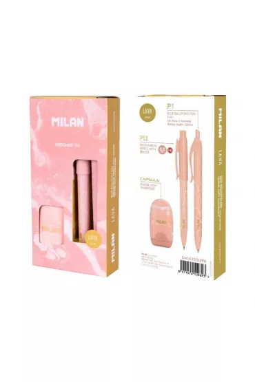 Milan Zestaw prezentowy Lava r�owy