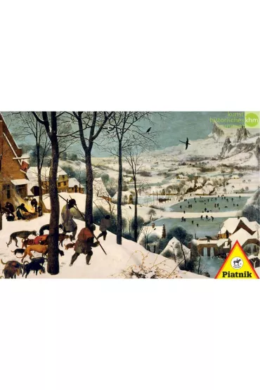 Puzzle 1000 el. Brueghel, My�liwi na �niegu Piatnik