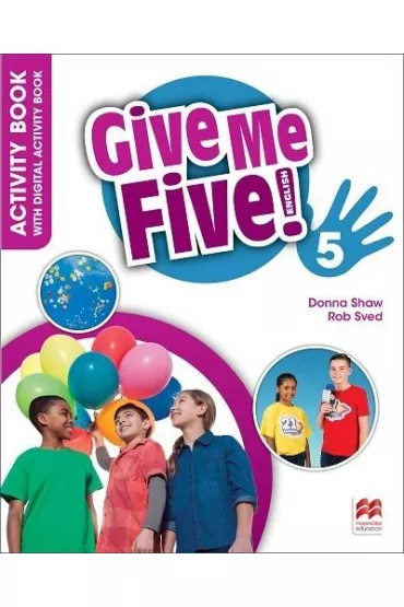 Give Me Five! 5  Activity Book + kod online - Donna Shaw, Rob Sved