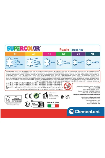 Puzzle 60 el. SuperColor. Marvel Spidey Clementoni