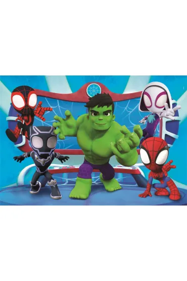Puzzle 60 el. SuperColor. Marvel Spidey Clementoni