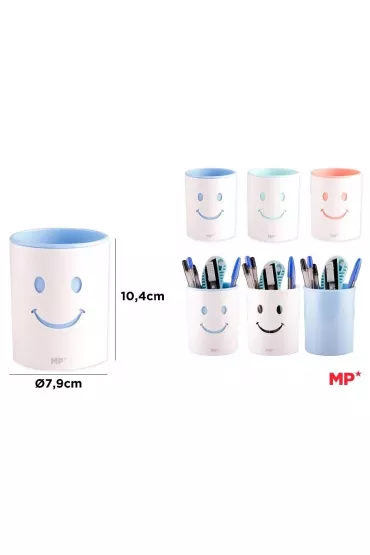 Mp Main Paper Pojemnik okr�g�y na d�ugopisy podw�jny MIX
