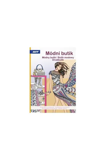 Kolorowanka antystresowa butik modowy