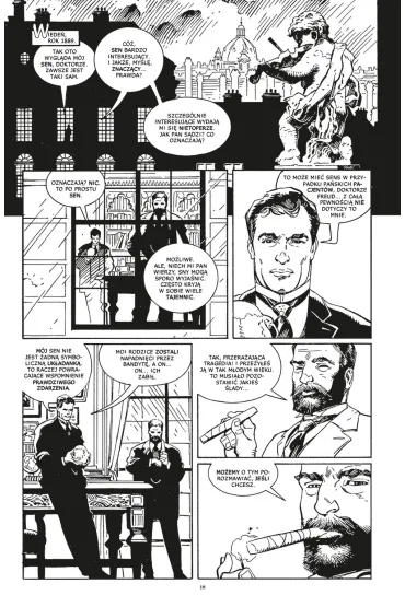 Batman Noir Gotham w �wietle lamp gazowych - Augustyn Brian