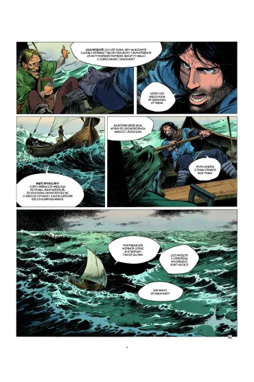Szron i ogie�. Thorgal. Saga. Tom 4 - Jean-Blaise Djian, Olivier  Legrand
