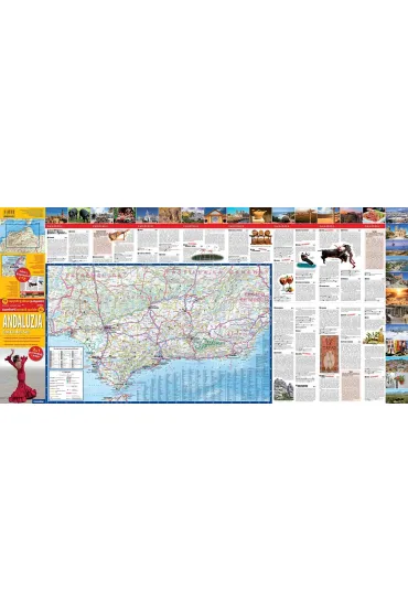 Andaluzja Costa del Sol map&guide XL PL laminat 2024 - Anna Marchlik, Piotr Jab�o�ski