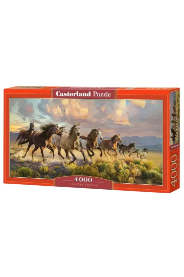 Puzzle 4000 Thunder Prairie C-400430-2 Castorland