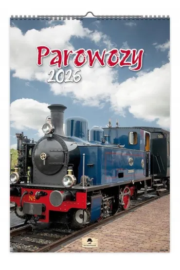 Kalendarz 2026 �cienny A3 VD.19 Parowozy