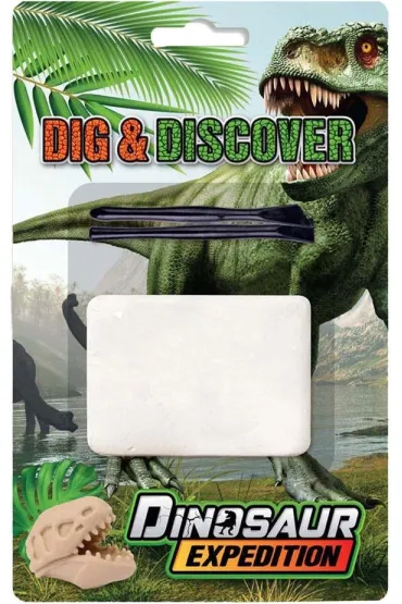 Wykopaliska skamienia�o�ci Czaszka dinozaura Grafix