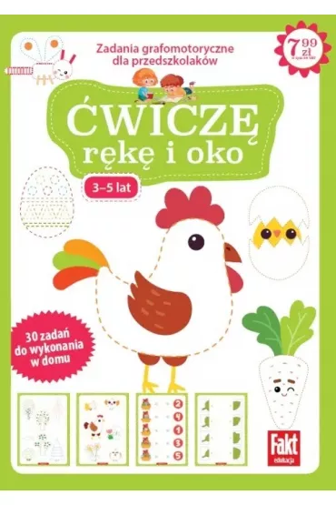 �wicz� r�k� i oko. Zabawy grafomotoryczne dla przedszkolak�w 3-5 lat. Fakt dzieciom 1/2021