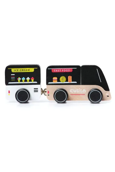 Food truck drewniany Cubika