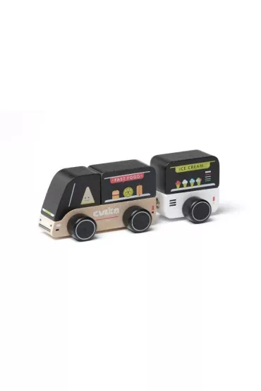 Food truck drewniany Cubika