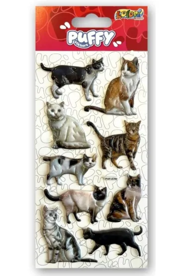 Naklejki puffy Cats PENMATE
