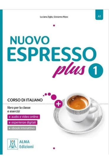 Nuovo Espresso Plus 1 podr�cznik + �wiczenia + wersja cyfrowa - Giovanna Rizzo, Luciana Ziglio
