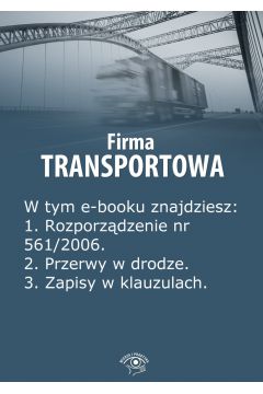 ePrasa Firma transportowa. Wydanie maj 2014 r.
