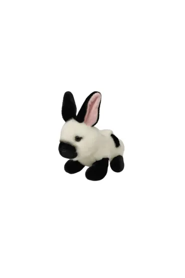 Kr�lik bia�o-czarny19cm Dubi