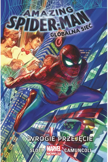Marvel Now 2.0 Wrogie przej�cie. Amazing Spider-Man Globalna sie�. Tom 1 - Dan Slott, Giuseppe Camuncoli