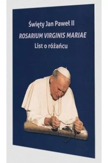 Audiobook Rosarium virginis mariae CD - Jan Pawe� II