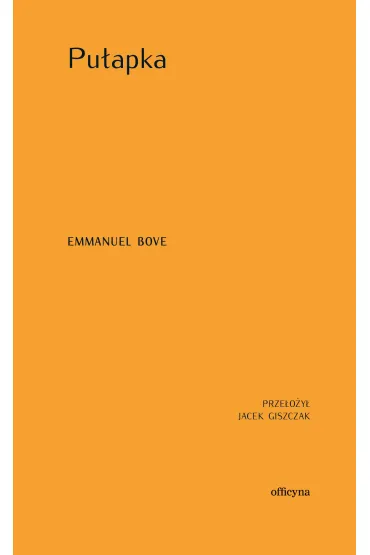 Pu�apka - Emmanuel  Bove