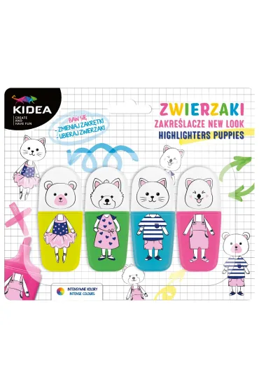 Derform Zakre�lacze Zwierzaki New look 4 szt.